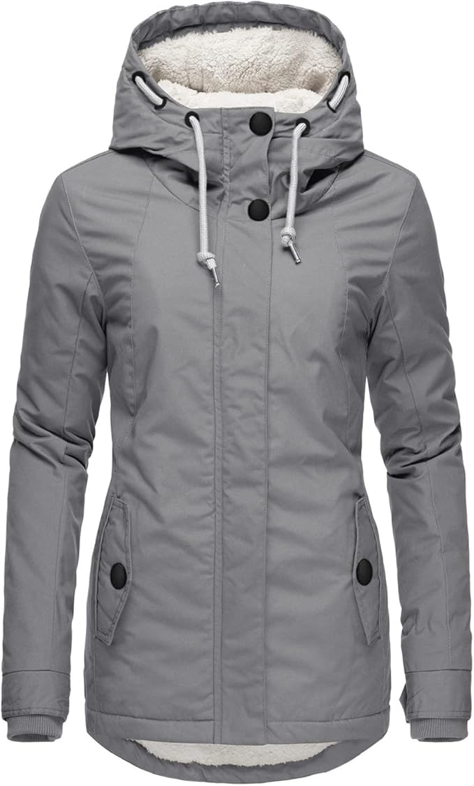 Madison - Long and Waterproof Winter Coat with Hood and Warm Lining