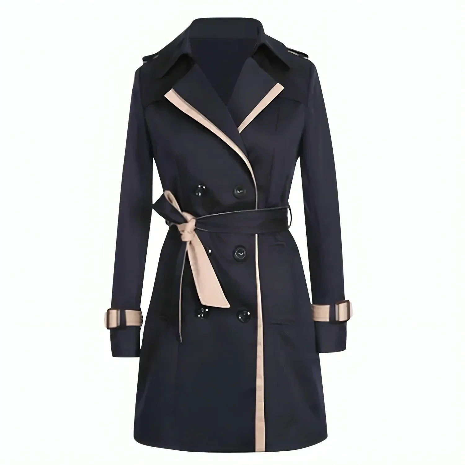 Sarah - Long Trench Coat for Women